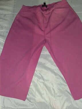 Antthony Capri Pullon Pants - Magenta - Size Large